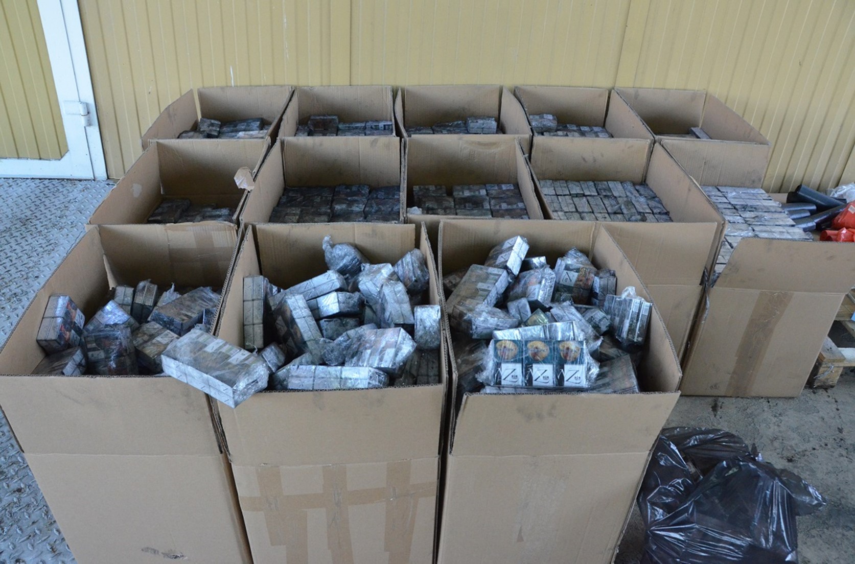 В Псковской области пограничники пресекли контрабанду сигарет на 4,5 млн рублей – фото