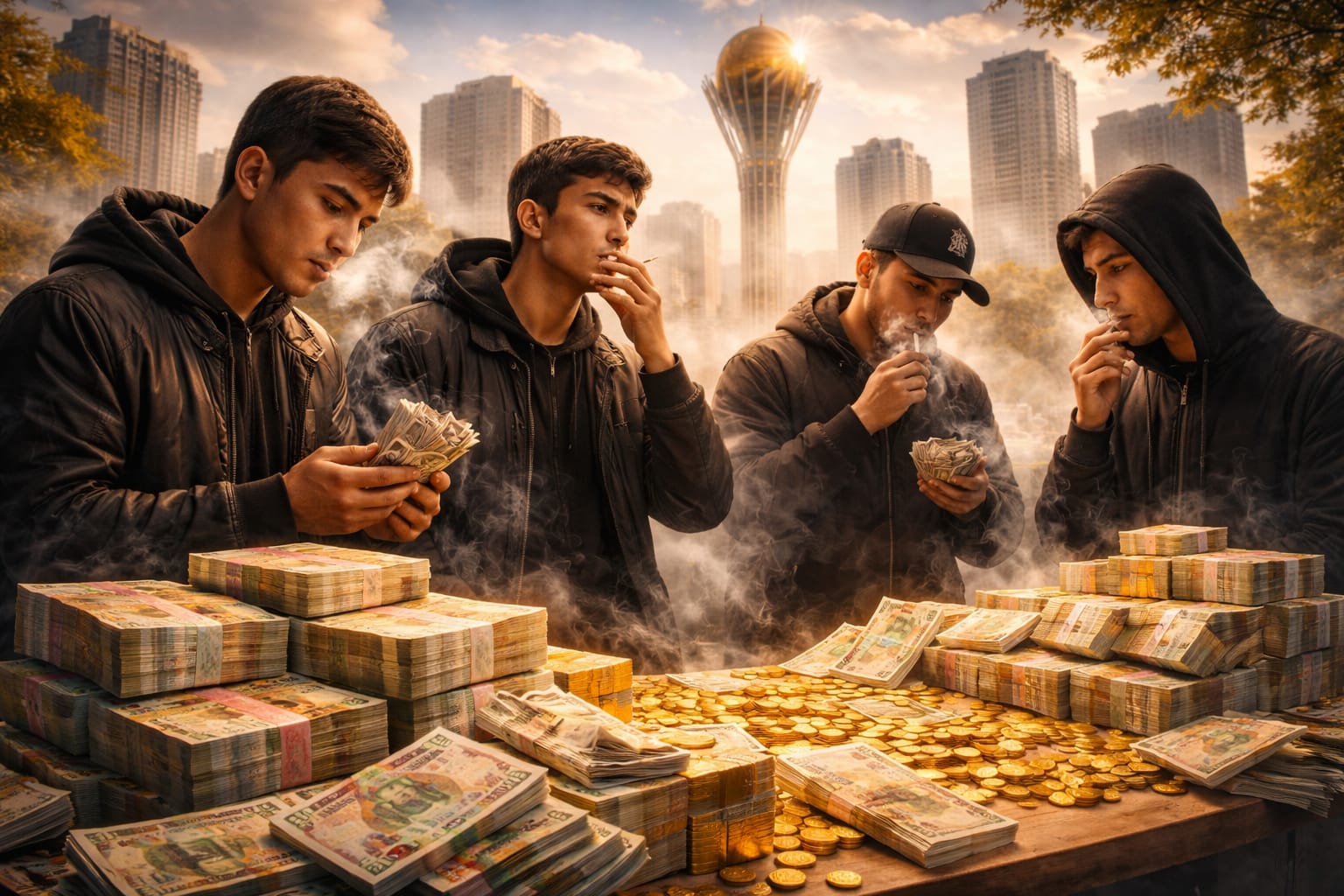 Казахстан: «Каждая десятая пачка уходит в тень» – фото