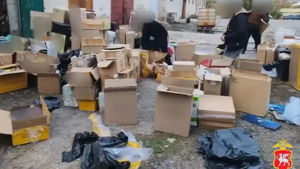 Крым: Товар на&nbsp;10 млн лежал в&nbsp;гараже – фото